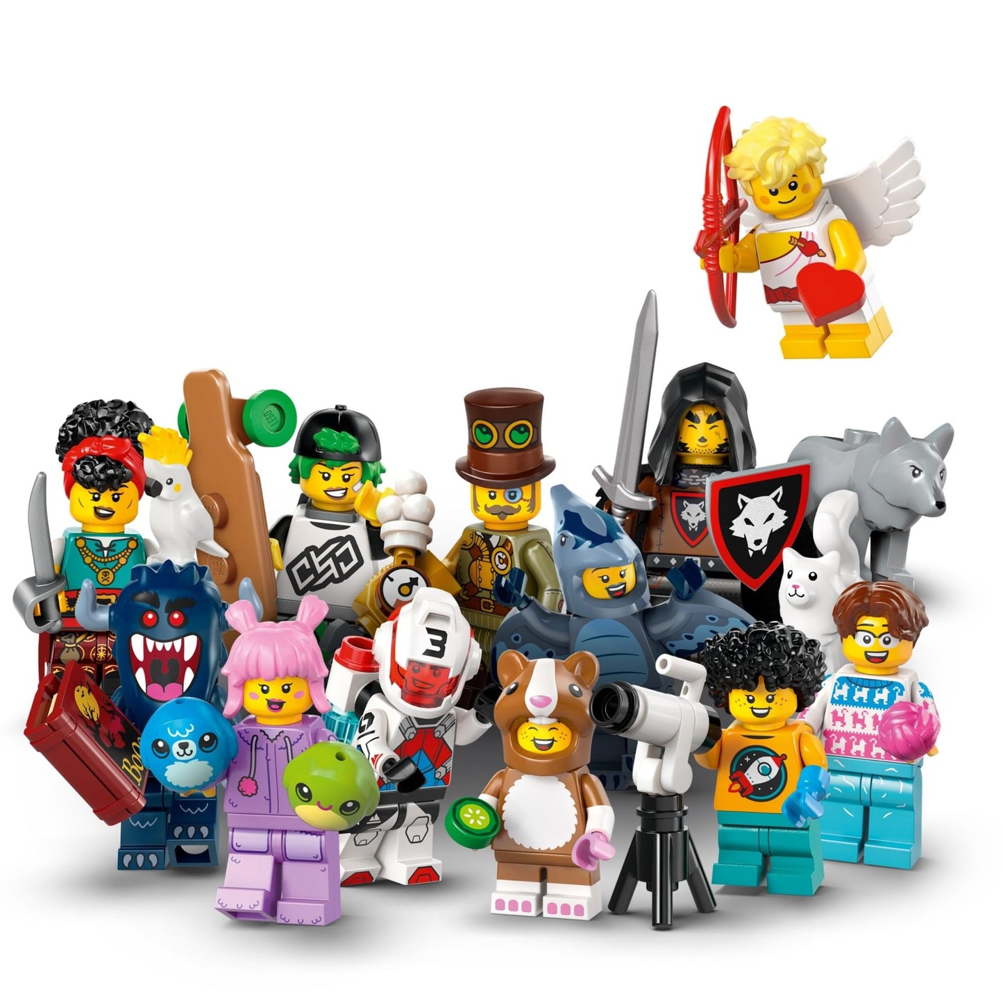 LEGO Minifigures Series 27 6-Pack – Collectible Mystery Figures for Kids Ages 5+, Blind Box Multipack, Birthday & Event Gift Idea, 66795