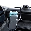 Qifutan Cell Phone Holder for Car Phone Mount Long Arm Dashboard Windshield Car Phone Holder Anti-Shake Stabilizer Phone Car Holder Compatible…