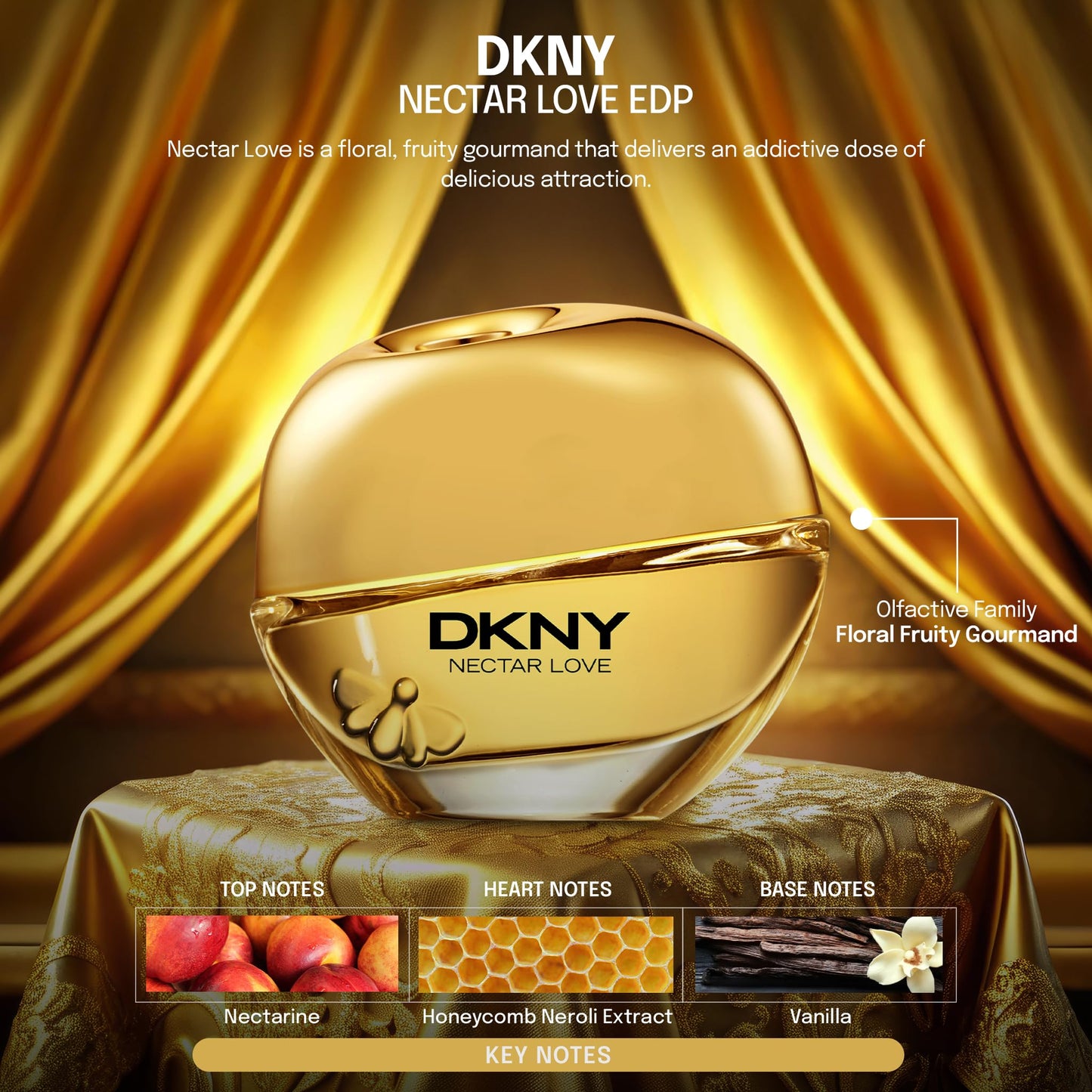 DKNY Nectar Love Eau de Parfum Perfume Spray For Women, 1.0 Fl. Oz.