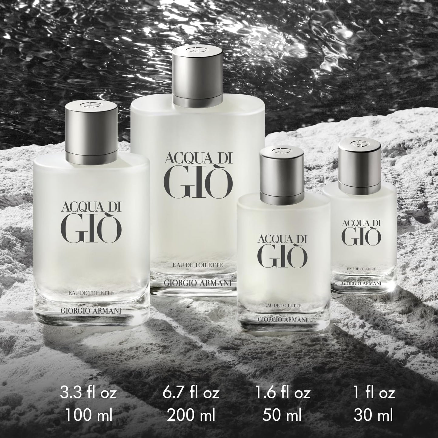 Armani Beauty - Acqua di Gio - Eau de Toilette - Cologne for Men - Long Lasting Fragrance with Bergamot notes, Jasmine, White Musks, Patchouli