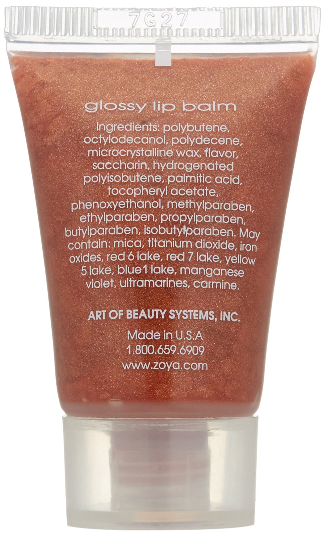 ZOYA Lip Gloss, Foxy, 0.42 oz.