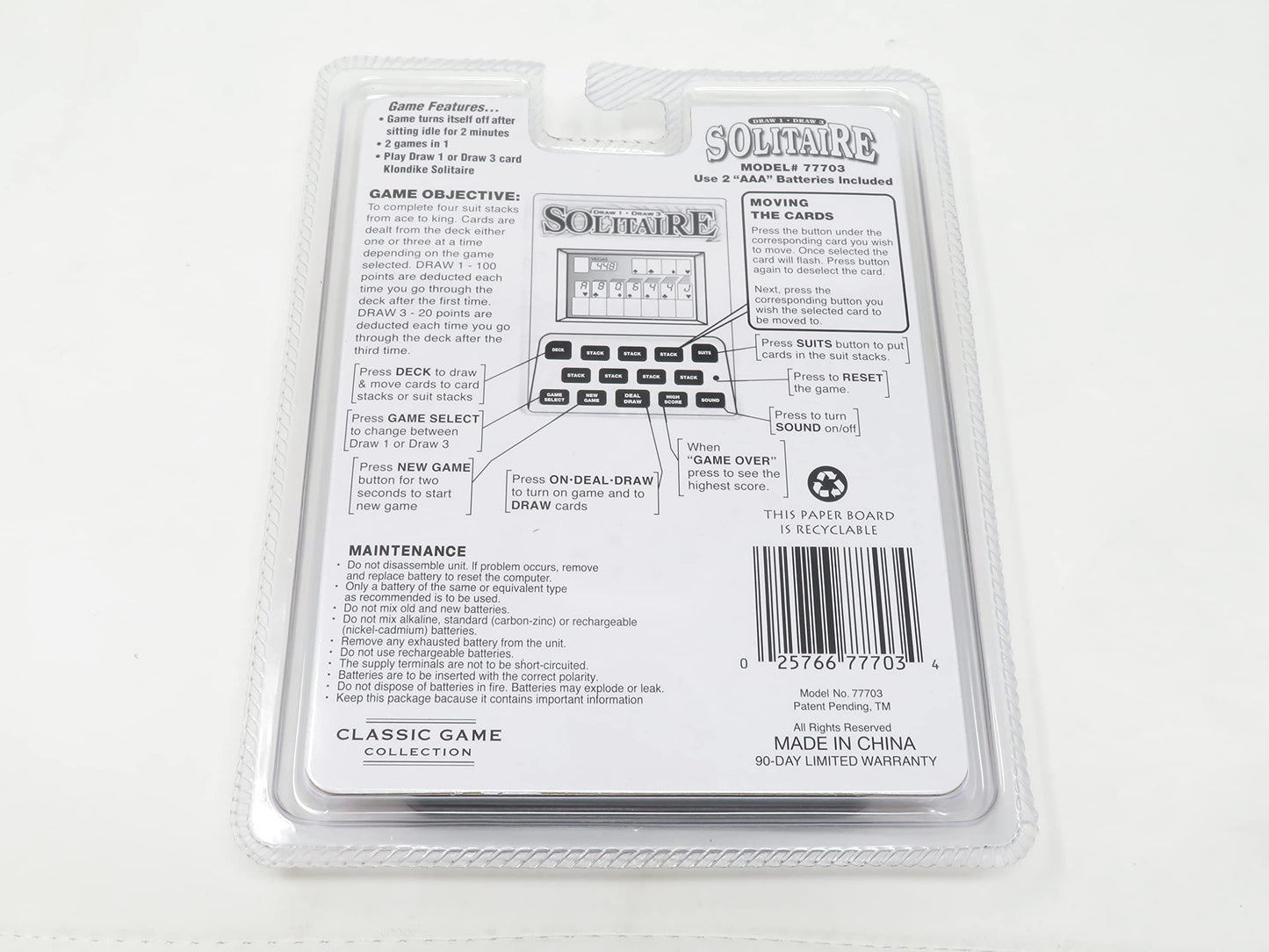 John N. Hansen Classic Solitaire