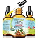 Botanical Beauty Organic ARGAN OIL 100% Pure Natural VIRGIN UNREFINED Cold-Pressed Carrier Oil for Face, Skin, Body, Hair, Lip, Nails. Rich in Vitamin