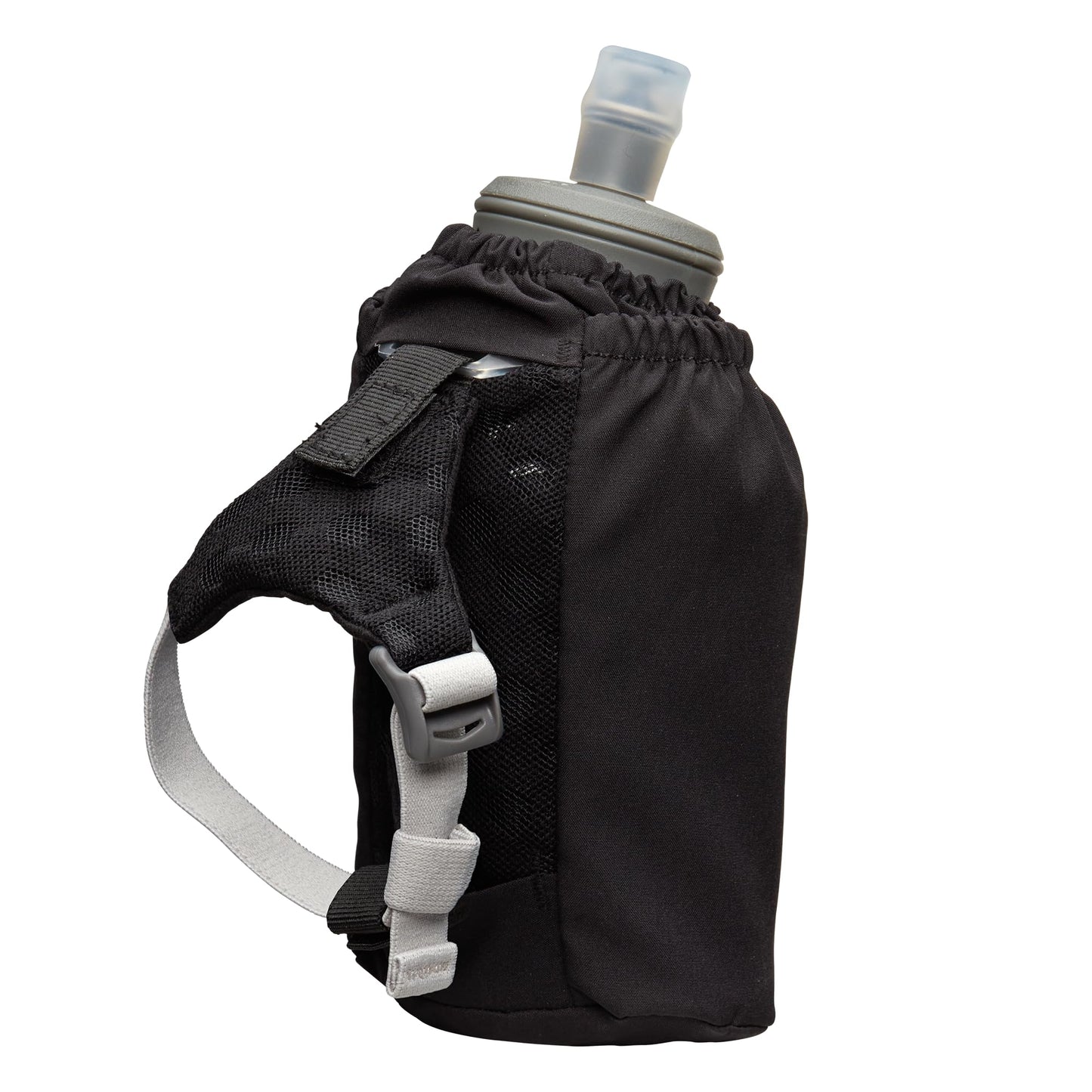 Nathan - Pinnacle 18oz Soft Flask Black/Reflective Silver OSFM