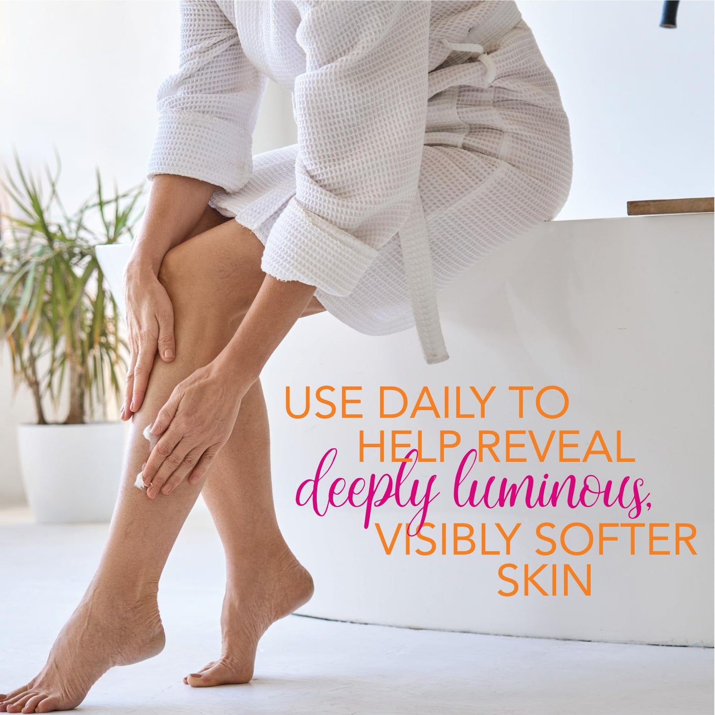 Jergens Nourishing Honey Dry Skin Moisturizer, with Illuminating Hydralucence Blend, Skin Nourishing Formula, Dermatologist Tested, 16.8 Oz, Pack of 4