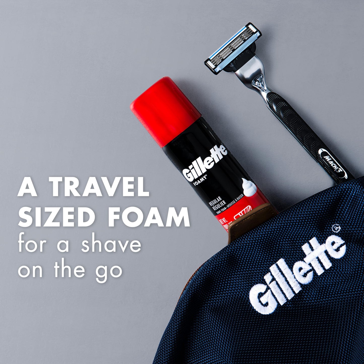 Gillette Foamy Regular Shaving Foam, 2 oz Beauty and Personal Care Gillette