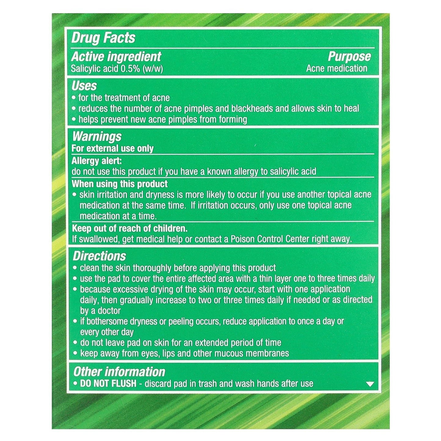 Stri-Dex Daily Care Sensitive With Aloe Pads 90 Each