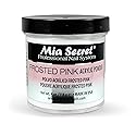 Mia Secret Frosted Pink Acrylic Powder (PL0-FP), 4 Ounce