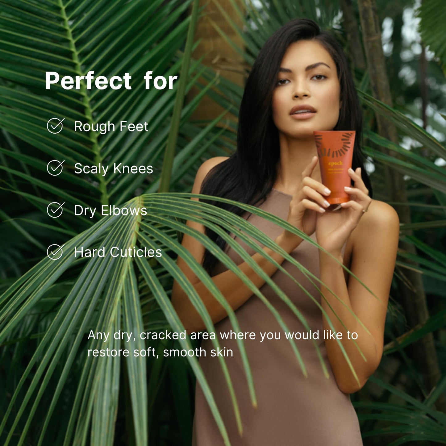 Nu Skin Epoch Sole Solution Foot Cream 4oz – Urea Formula Repairs Dry, Cracked Heels & Feet, Moisturizing Lotion for Smooth, Healthy Skin