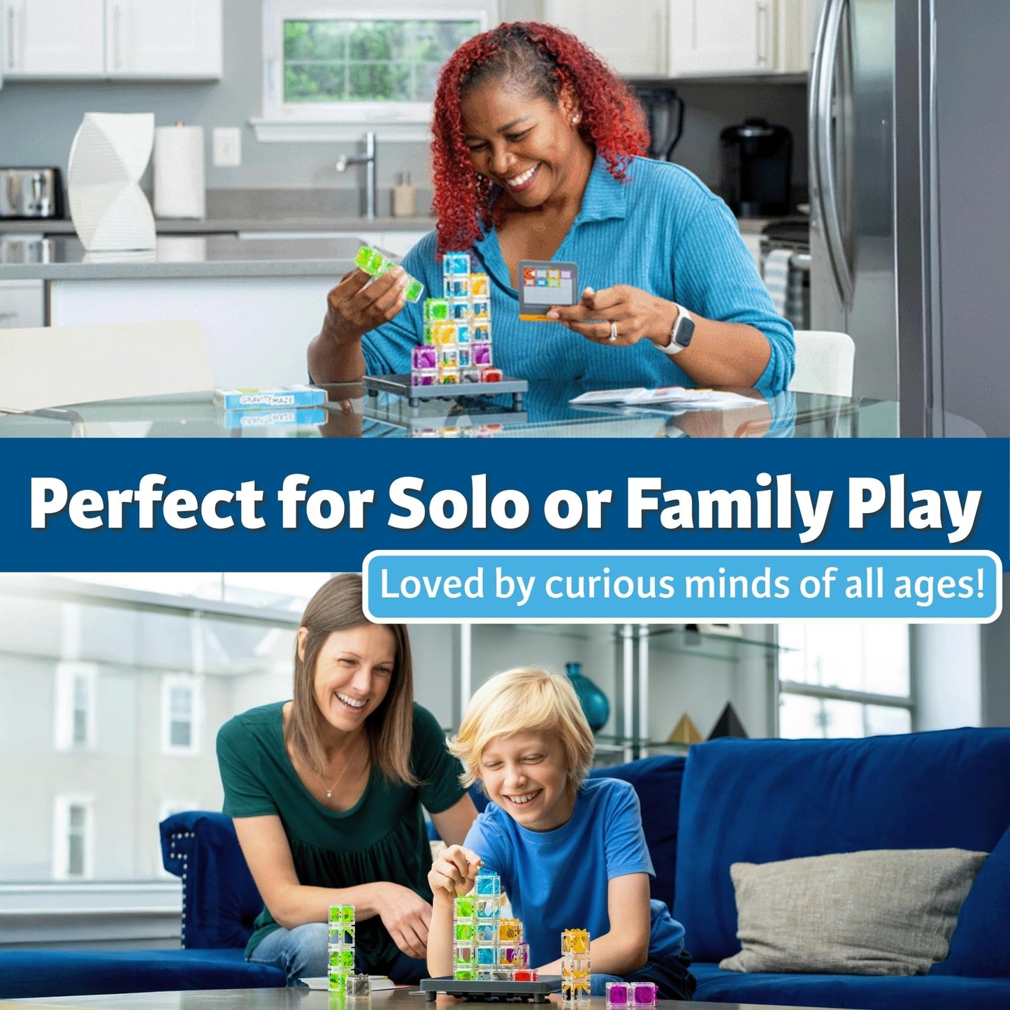 ThinkFun Gravity Maze Marble Run Logic Game – STEM Toy for Kids Ages 8-12, Brain-Building Puzzle to Boost Critical Thinking & Problem Solving