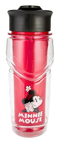 Planet Zak Minnie Mouse Double Wall Water Bottle, 18-Ounce