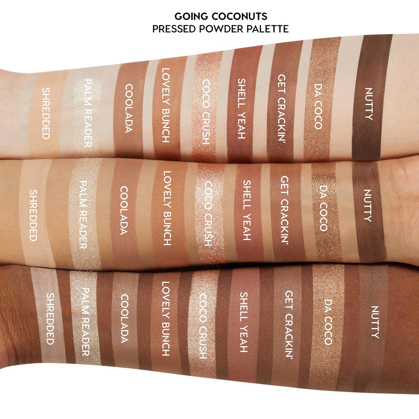 ColourPop Going Coconuts Eyeshadow Palette - Cool-Toned Neutral Eyeshadow Palette with Ultra-Velvety and Silky Finishes - High-Pigment Eye Makeup Beauty and Personal Care ColourPop