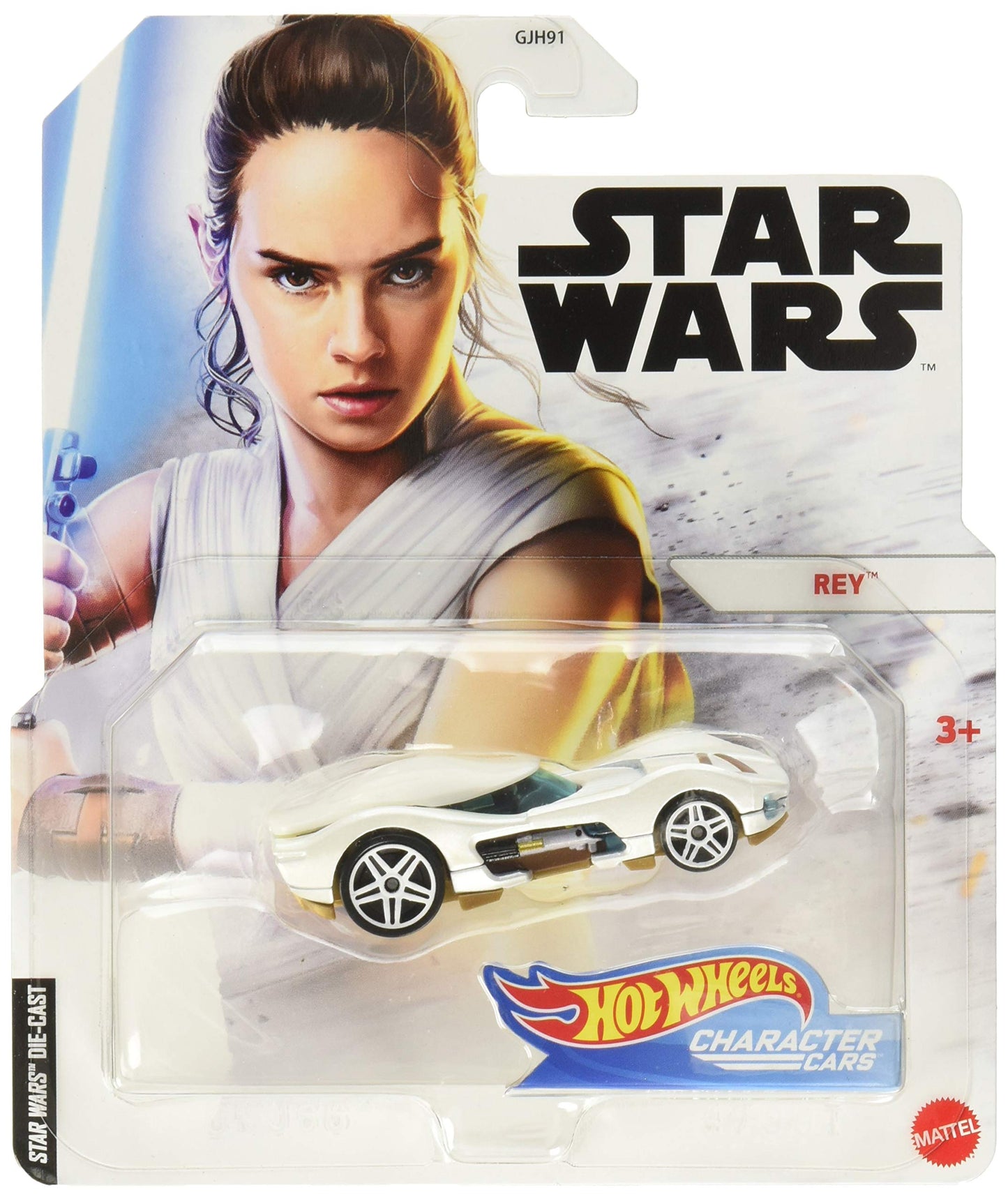 Star Wars character car Rey