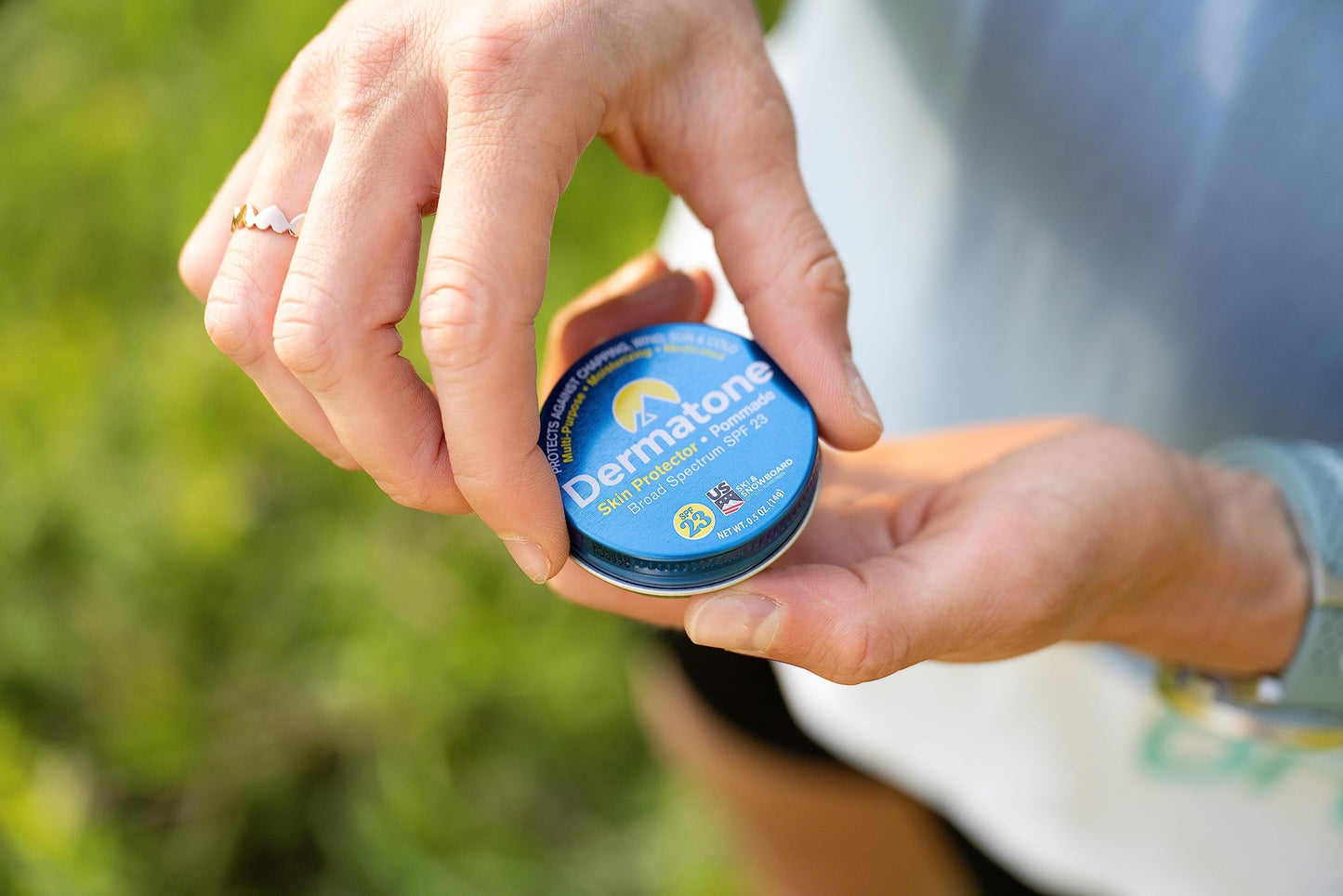 Dermatone Skin Protector Balm 0.5 oz – SPF 23 Face & Lip Balm for Sun, Wind, Cold & Frostbite Protection | Moisturizes & Repairs Dry Skin