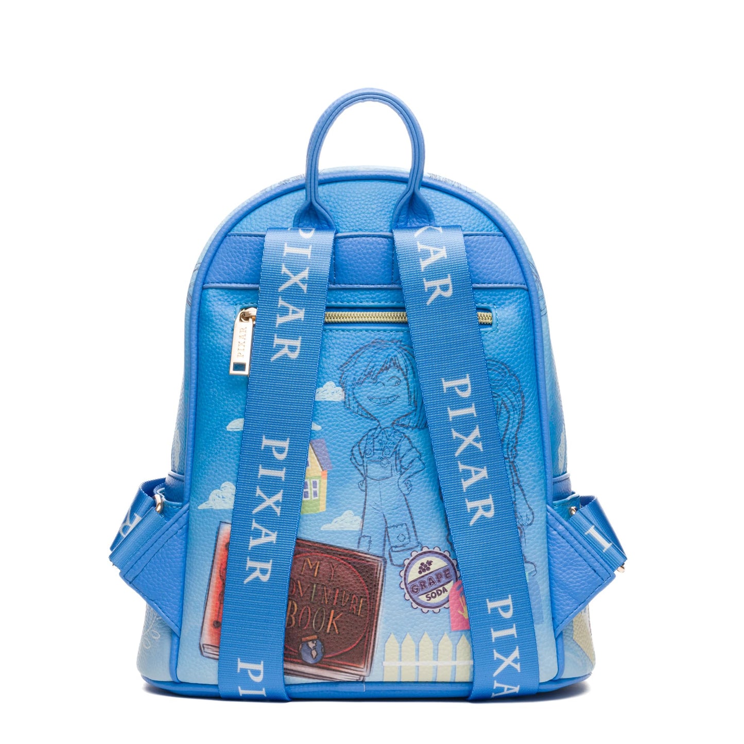 Wondapop Disney Pixar UP Carl and Ellie 11" Vegan Leather Mini Backpack