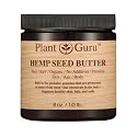 Hemp Seed Butter 8 oz. 100% Pure Raw Fresh Natural Cold Pressed. Skin Body and Hair Moisturizer, DIY Creams, Balms, Lotions, Soaps. Beauty & Personal Care Plant Guru