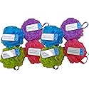 Aquasentials Mesh Pouf Bath Sponge (8 Pack)