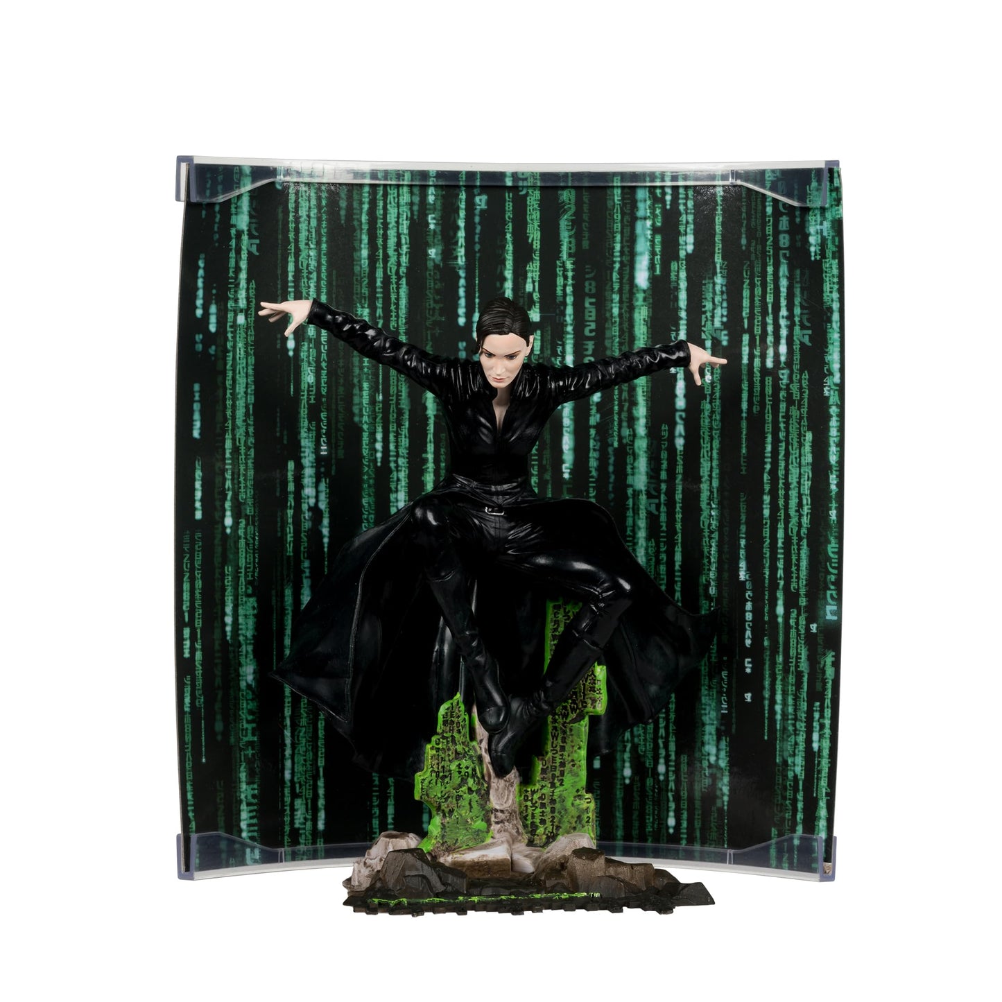McFarlane Toys - Trinity (The Matrix) 6in Posed Figure, Movie Maniacs