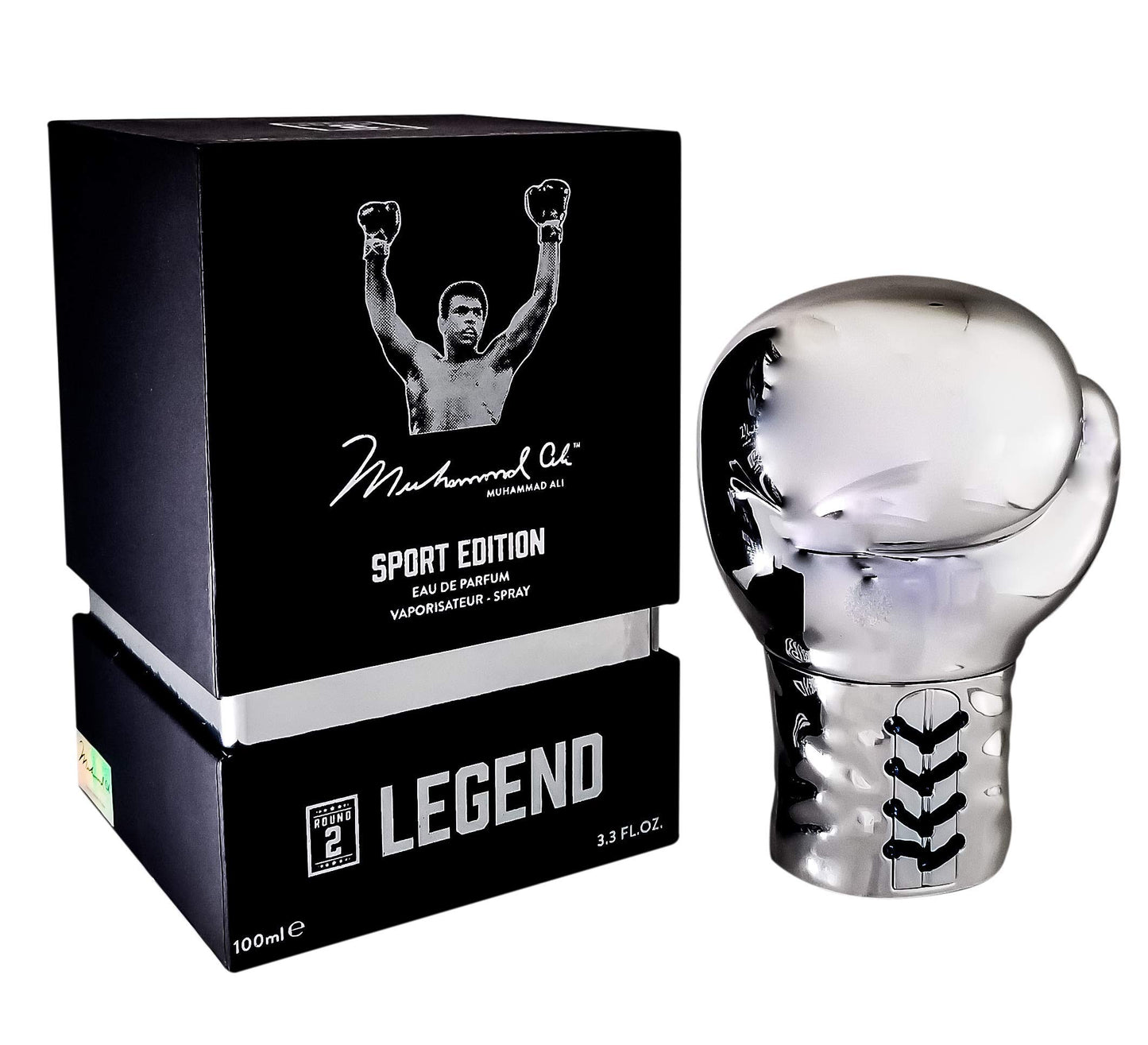 Muhammad Ali Round 2 Legend Collection Eau De Parfum 3.3 oz Spray