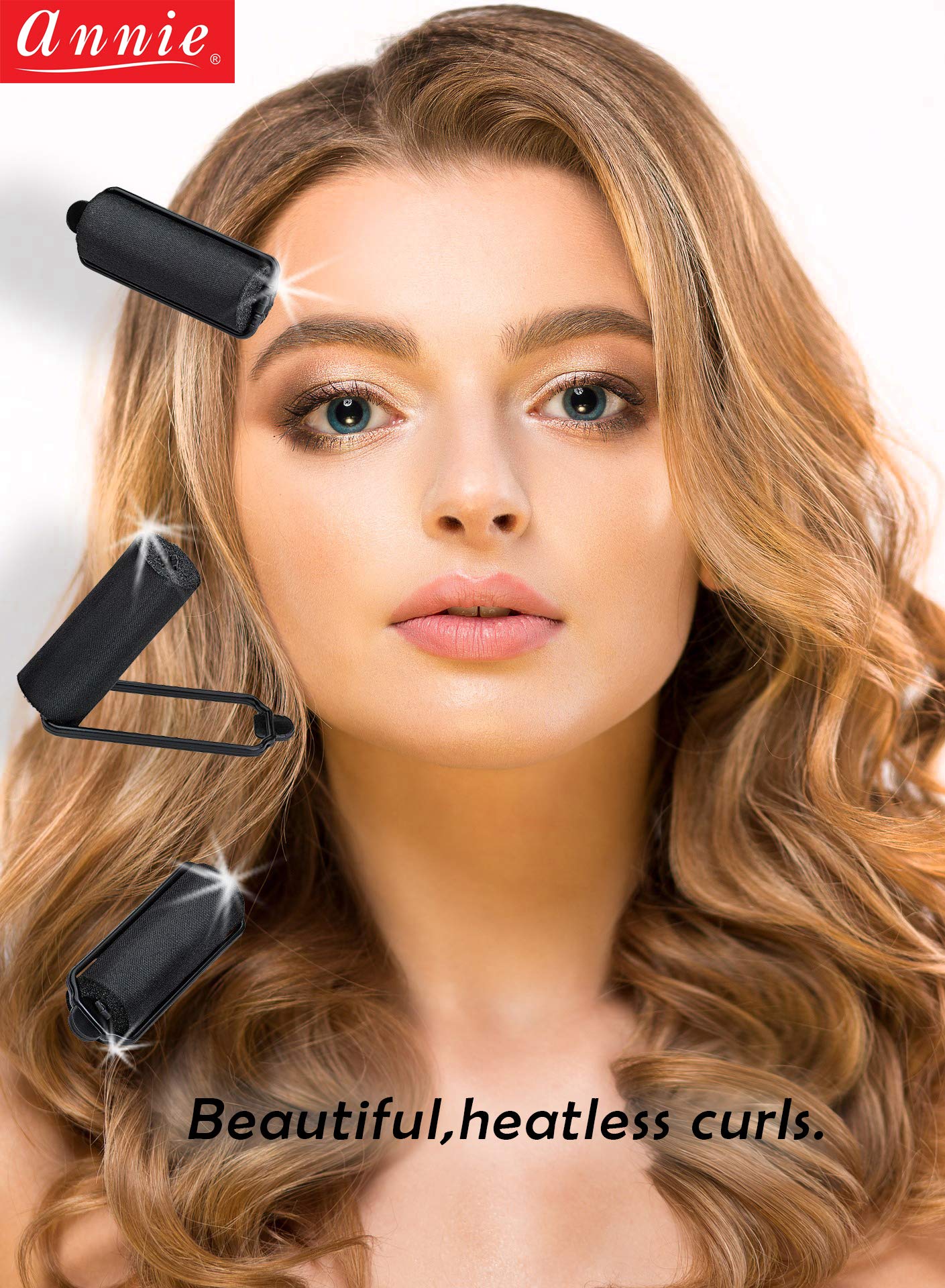 satin roller curler MEDIUM size hair accessories