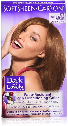 Dark & Lovely Fade Resistant Rich Conditioning Color, No. 377, Sun Kissed Brown