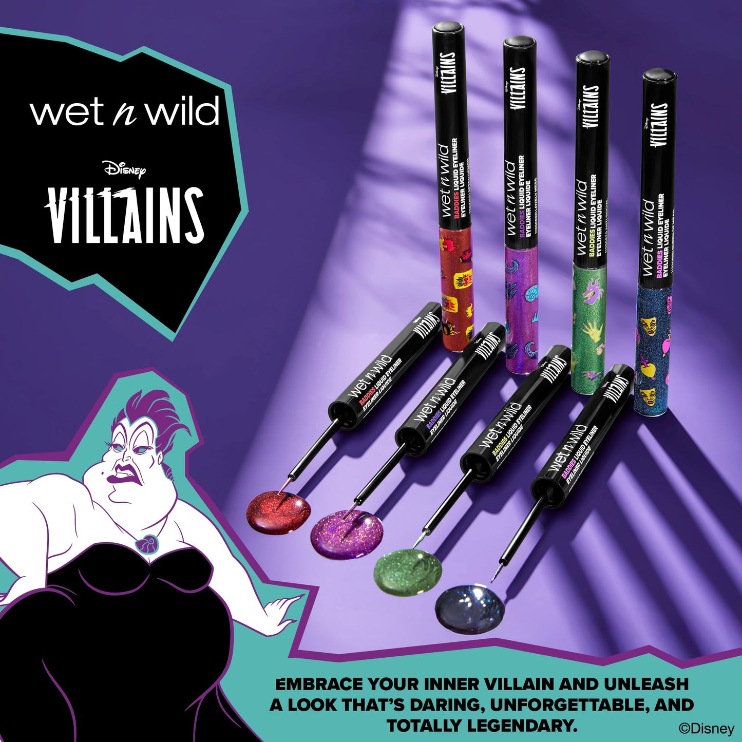 wet n wild Disney Villains Baddies Liquid Eyeliner - Lovely Mess