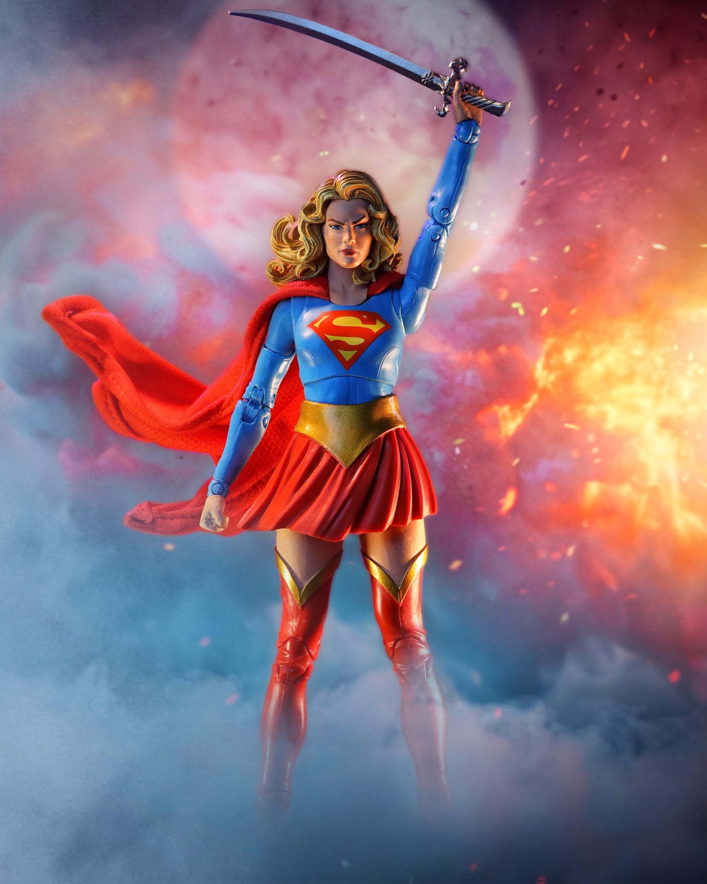 McFarlane Toys - DC Direct Page Punchers Supergirl (Supergirl: Woman of Tomorrow) 7in Figure with Comic