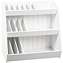 TrippNT 50018 Small Lab Storage Shelf with 16 Adjustable Bins PVC with up to 16 Compartments 12 X 11 7/8 X 7 1/4 inches WHD