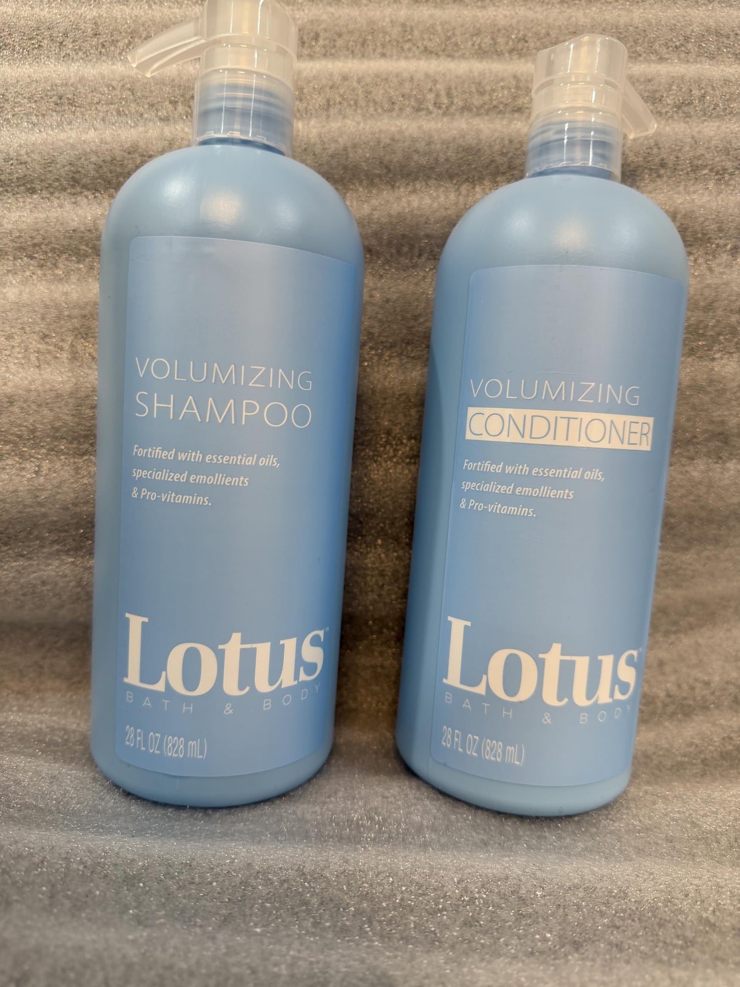 Lotus Bath & Body Volumizing Shampoo and Conditioner Set, 28 fl oz Each, 2 Piece Hair Care Collection