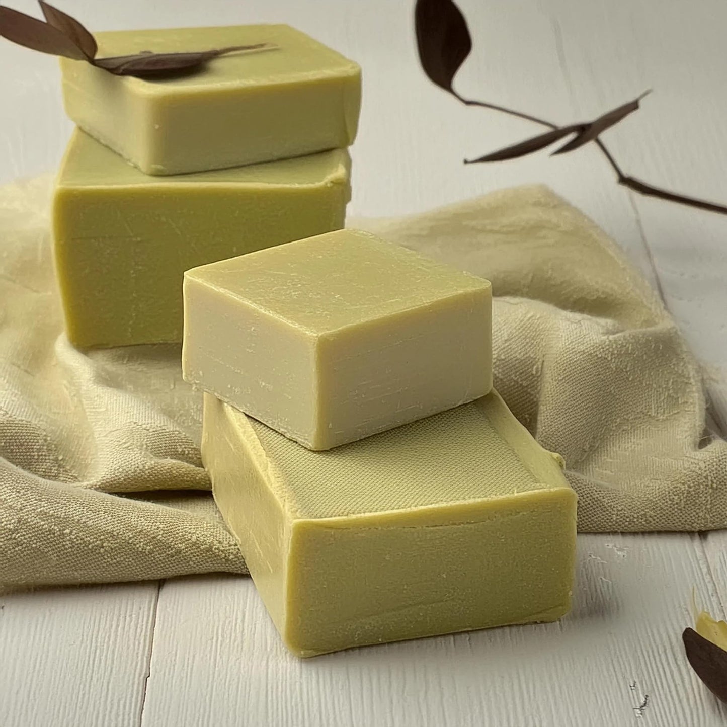 Olive Oil Soap Bar - Include Laurel oil 100% Pure Natural & Artisan Crafted Quality, Organic and Vegan. Full Body Soap for Women and Men. 6 Pack (35.3