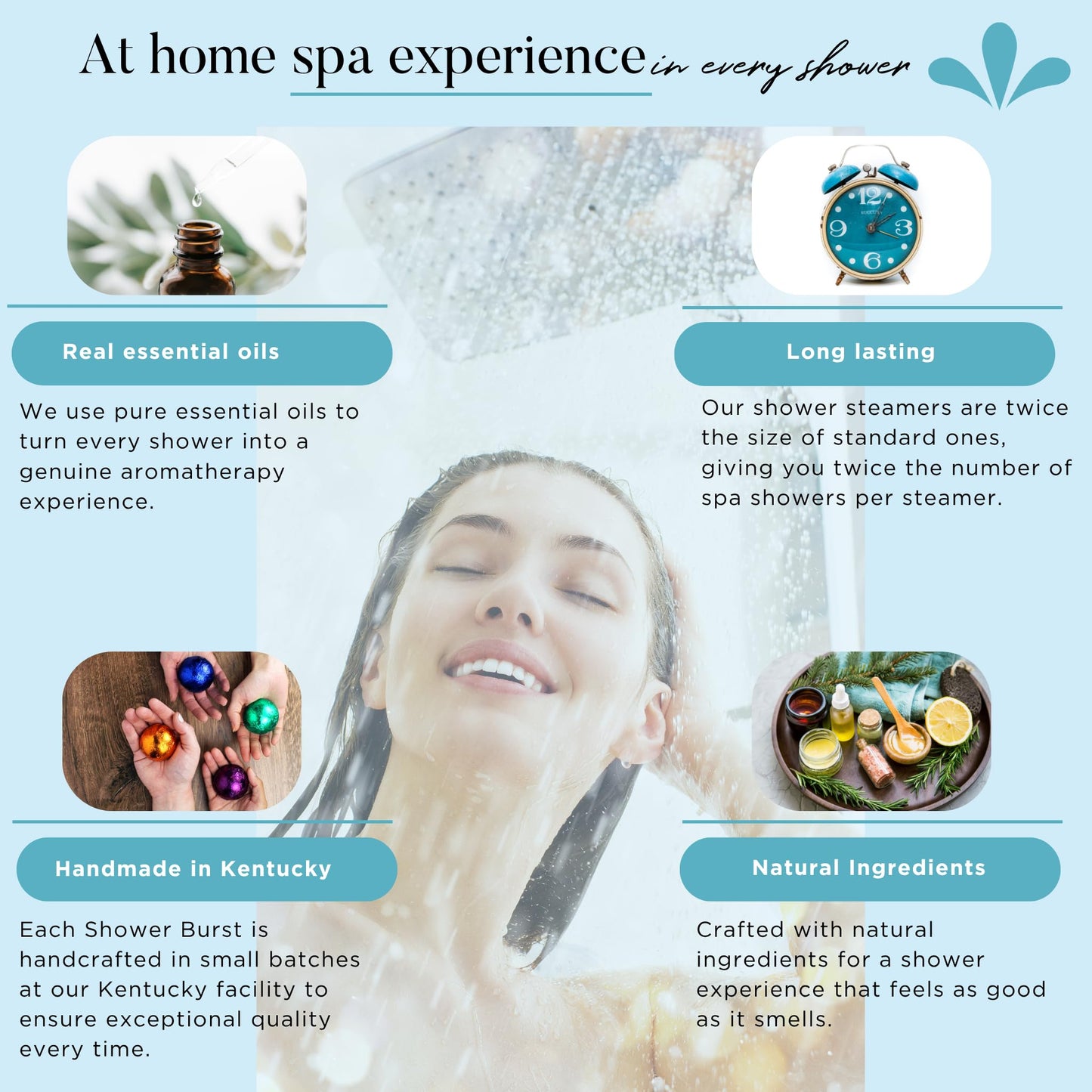 Relax Shower Burst Duo