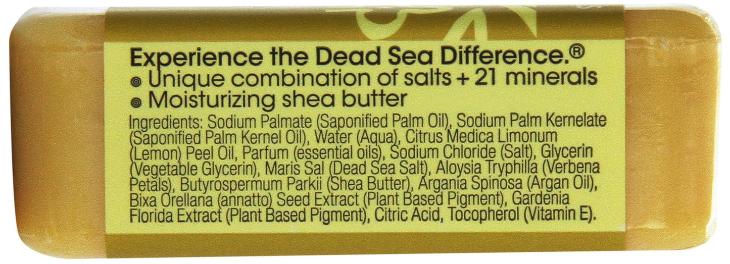 One With Nature, Dead Sea Mineral Bar Soap, Lemon Verbena, 7 oz