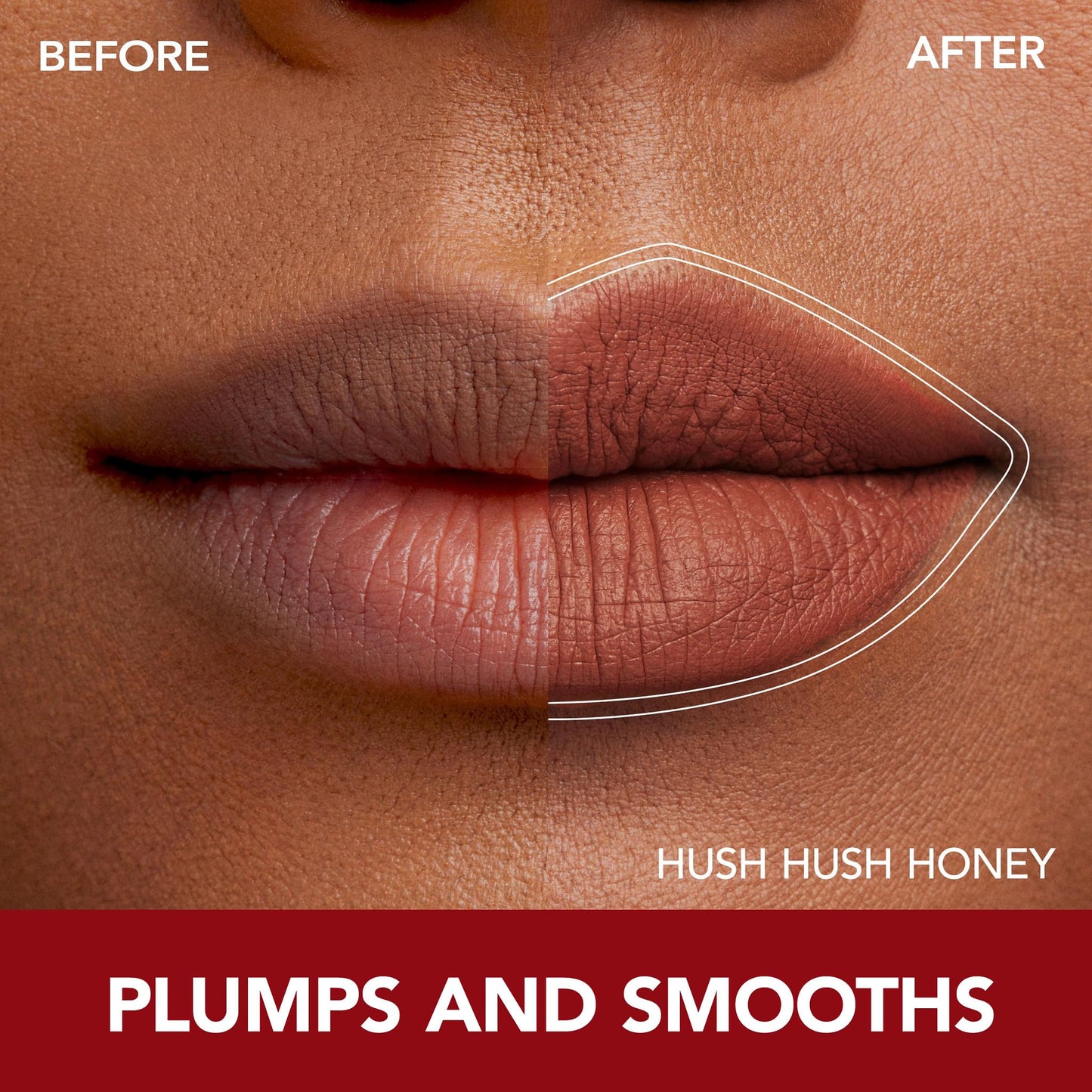Buxom Full-On Plumping Liquid Matte Lipstick, Plum Queen