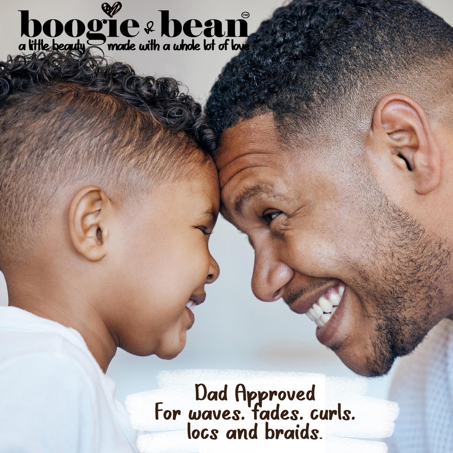 Boogie and Bean Boys Hair Pomade for Waves and Curly Hair, Moisturizing Hair Butter for Black Boys, Soft Hold Wave Pomade for 360 Waves, Curls, Coils