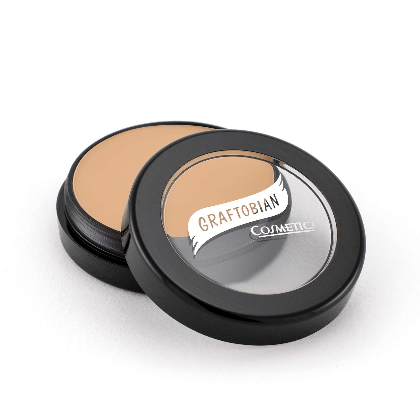 Graftobian HD Glamour Crème Foundation 1/2oz, Weightless Full Coverage Makeup, 65 Inclusive Shades, For All Skin Types, Natural or Full-Glam Looks