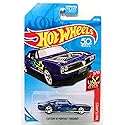 Hot Wheels 2018 Die-Cast Vehicle Hw Flames - Custom '67 Pontiac Firebird (Dark Blue)