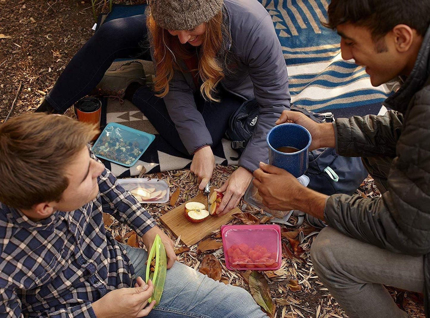 Stasher Platinum Silicone Food Grade Reusable Storage Bag, Lime (Snack) | Reduce Single-Use Plastic | Cook, Store, Sous Vide, or Freeze | Leakproof…
