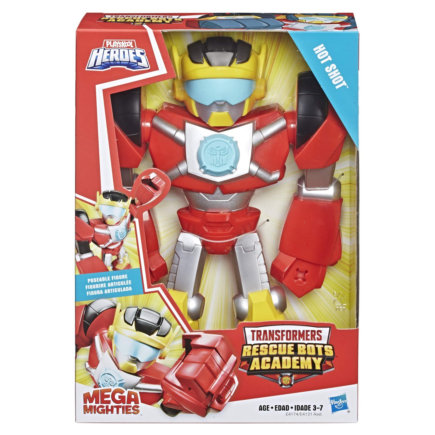 Playskool Heroes Transformers Rescue Bots Academy Hot Shot