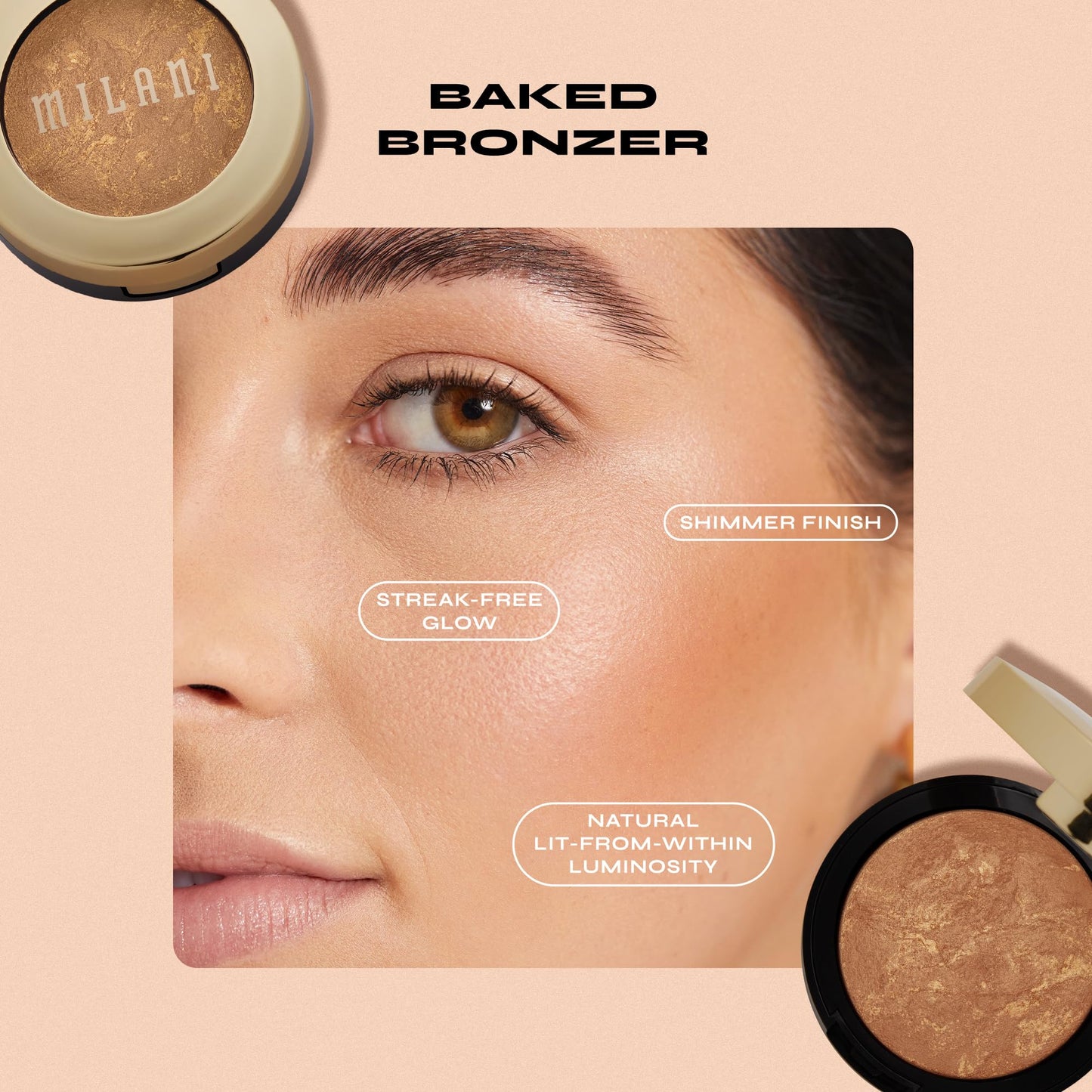 Melange Baked Bronzer Soleil,Milani,Mlb-05