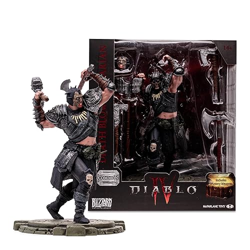 McFarlane Toys - Diablo IV Death Blow Barbarian (Common) 1:12 Scale Posed Figure