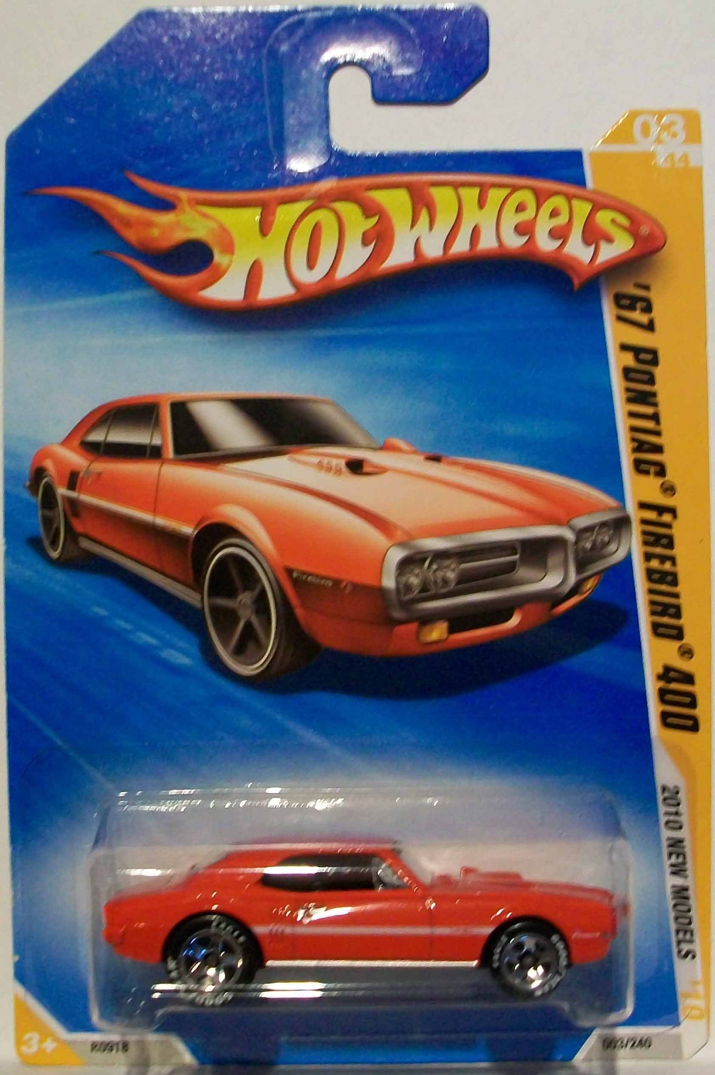 Hot Wheels 2010 New Models: '67 Pontiac Firebird 400 - #003/240