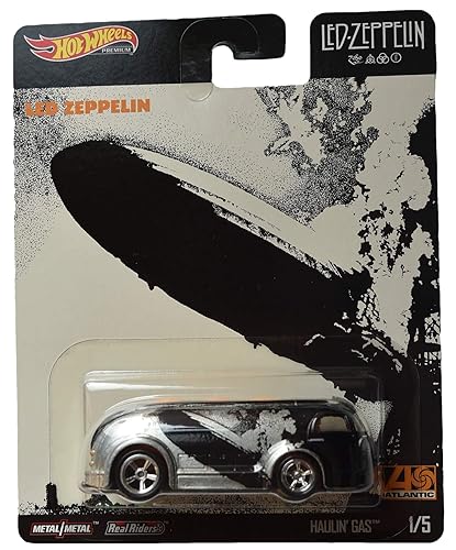 Hot Wheels Haulin Gas 1/5, Black/Silver