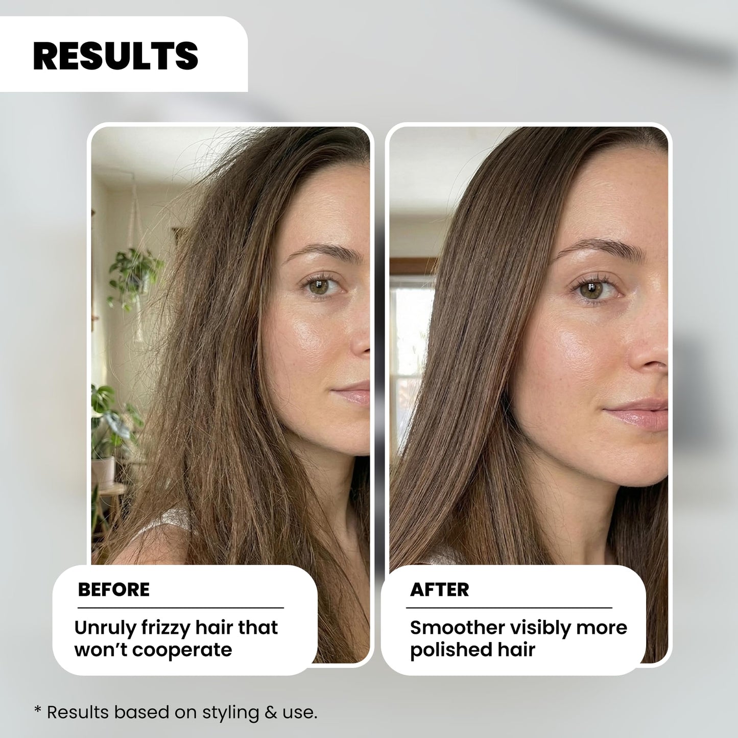 Nubi Hair Silky Smooth Hair Serum for All Hair Types, Contains Marula Oil, Aloe Vera and Vitamin E, Non-Greasy Formula, Boosts Shine and Promotes Hair