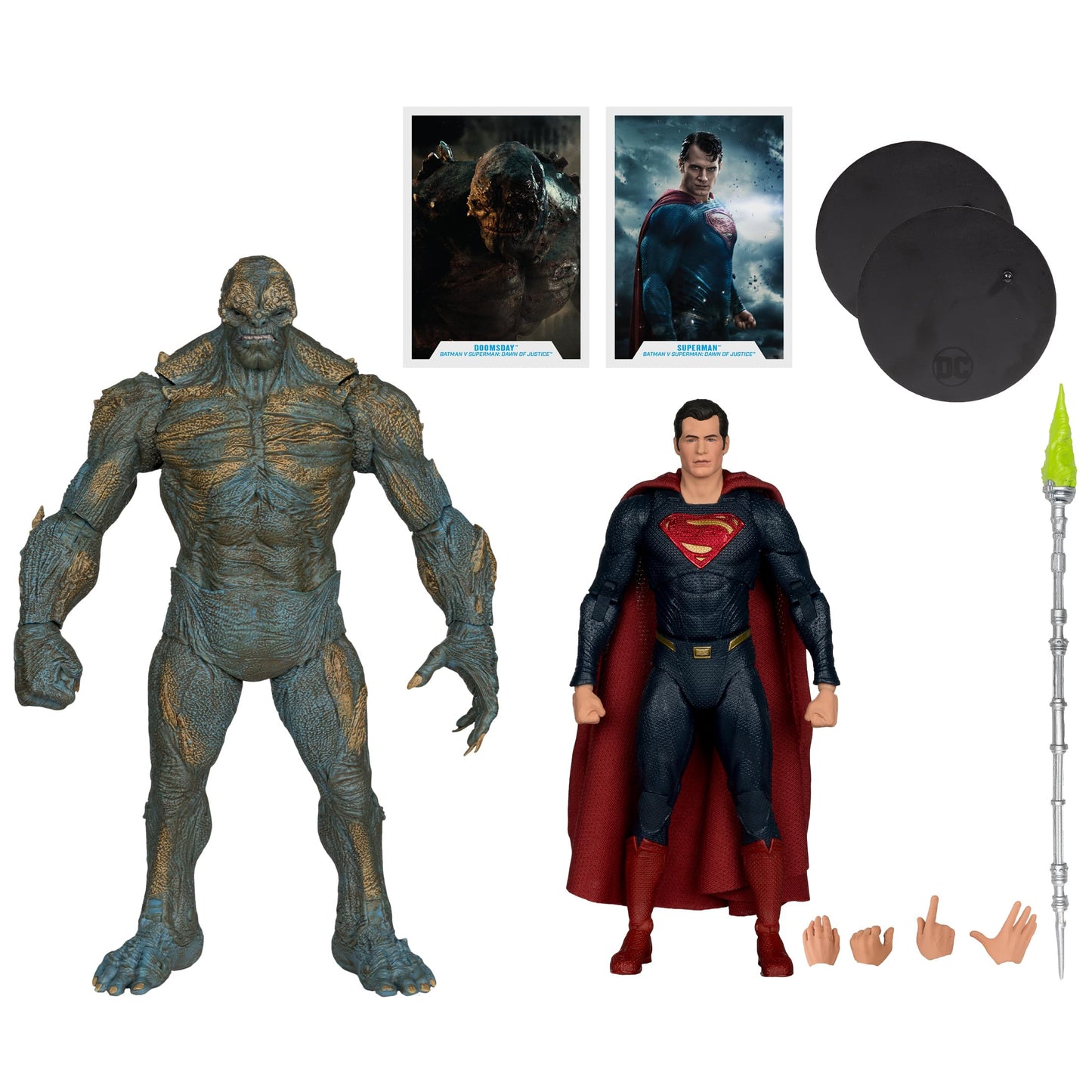 McFarlane Toys - DC Multiverse Doomsday & Superman 2pk (Batman V Superman: Dawn of Justice) 7in Action Figure