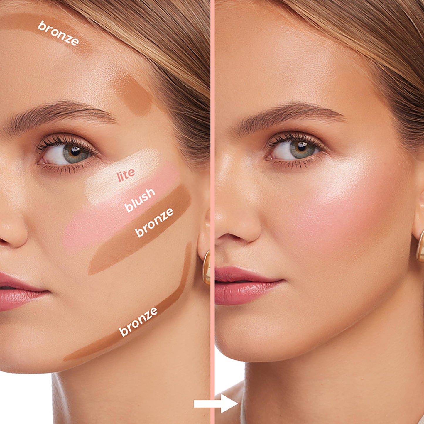 Colourpop Sunkissed Essentials Makeup Kit - Cream Bronzer Stick + Cream Highlighter Stick - Makeup Set for Buildable Glow, Contouring & Sunkissed