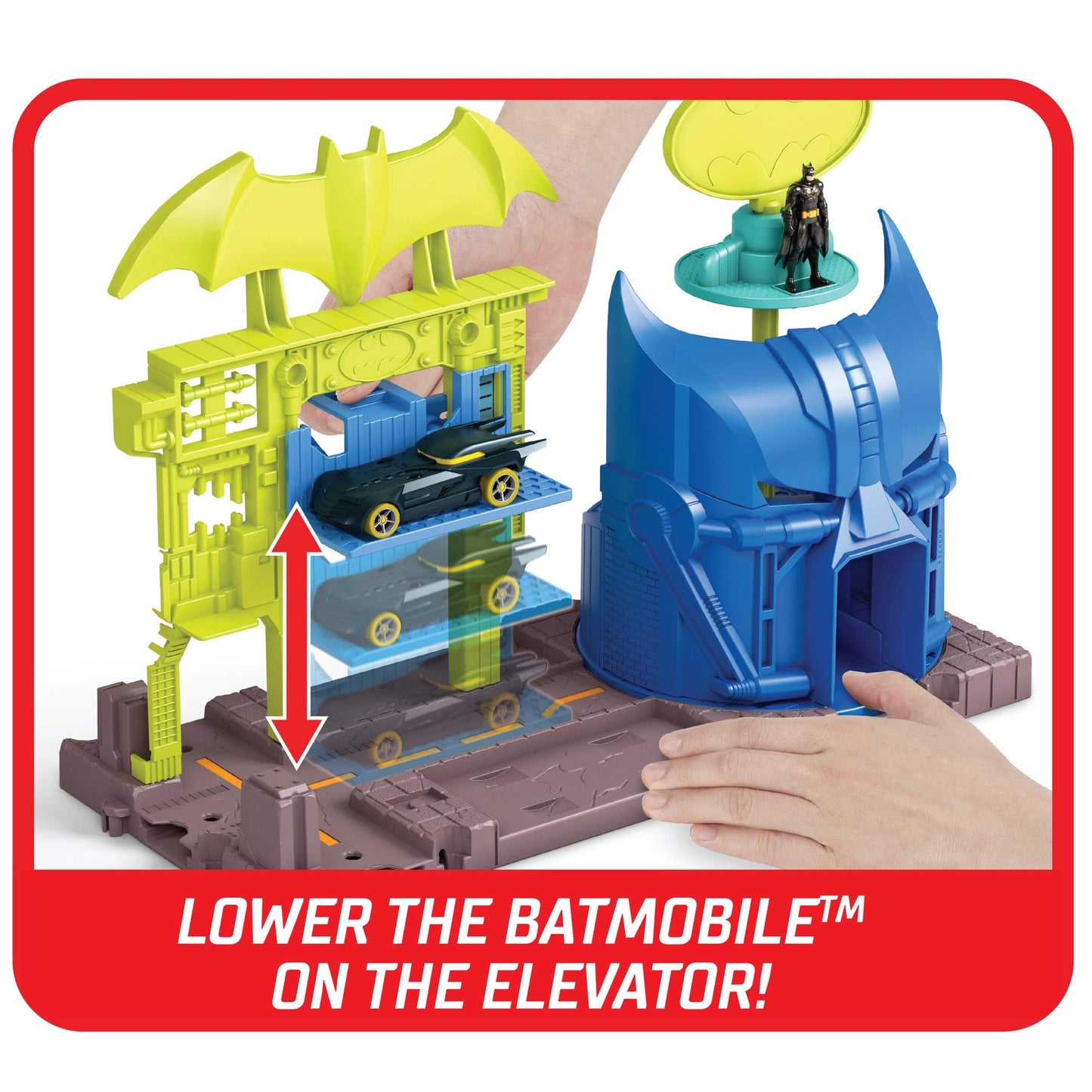 Hot Wheels City Batman, The Joker Fun House, Killer Croc Sewer Sets Ages 3 to 6 Years Old