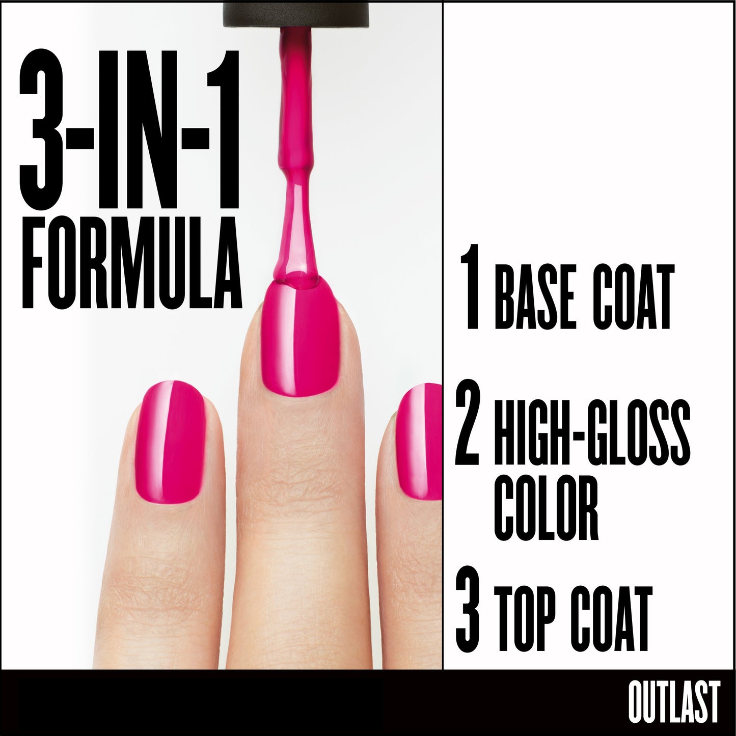 COVERGIRL Outlast Stay Brilliant Nail Gloss Diva After Dark 330, .37 oz Beauty & Personal Care COVERGIRL