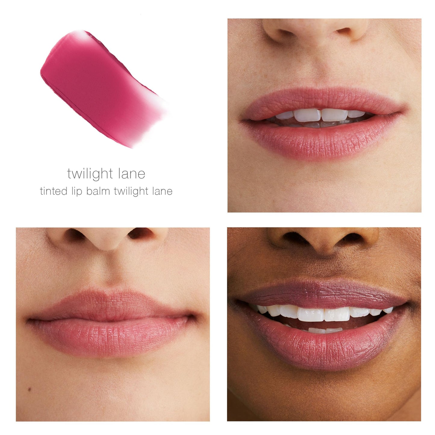 RMS Beauty Tinted Daily Lip Balm - Hydrating Makeup for Lip Care, Natural & Fragrance-Free Treatment Butter, Cruelty-Free - Twilight Lane (0.10 Ounce)