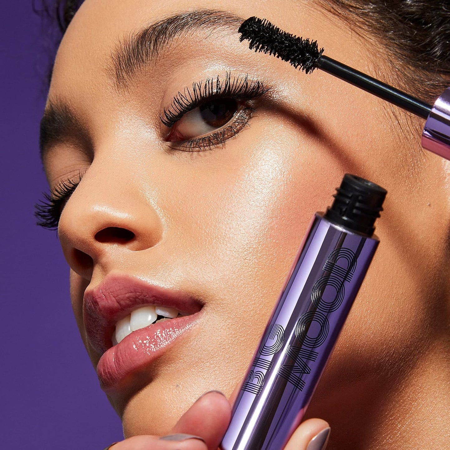 e.l.f. Big Mood Mascara, Instantly Creates Long-Lasting, Bold & Lifted, Voluminous Lashes, Infused with Jojoba Wax, Vegan & Cruelty-free, Deep Green
