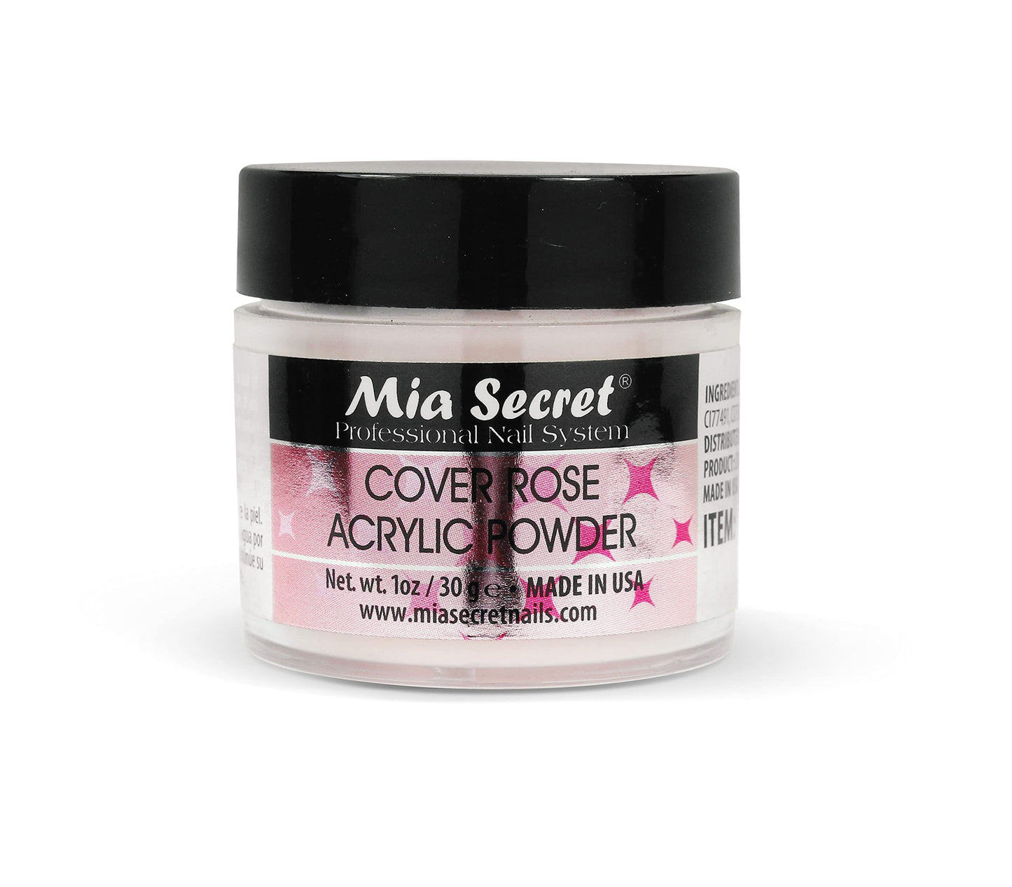 MIA SECRET Nails 1OZ COVER ROSE-1pc Beauty & Personal Care Mia Secret